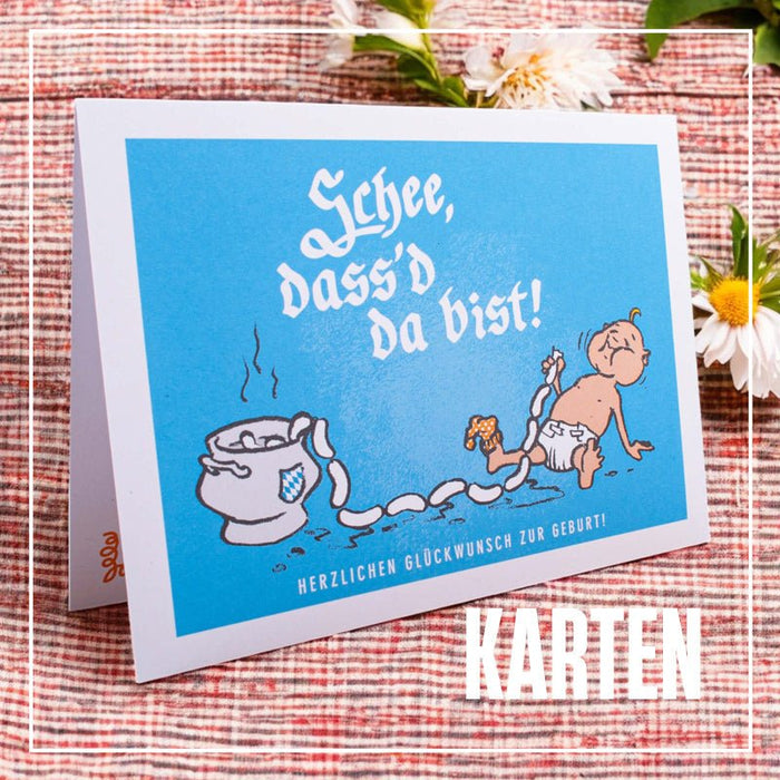 Kinder: Glückwunschkarten zur Geburt - meinherzschlag.de