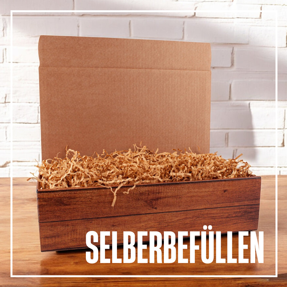 Geschenkbox: Zum Selberbefüllen