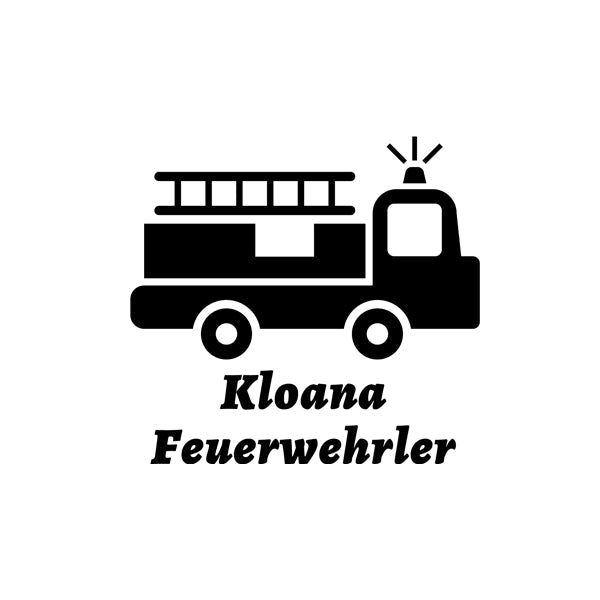 Kindermotiv: Kloana Feuerwehrler