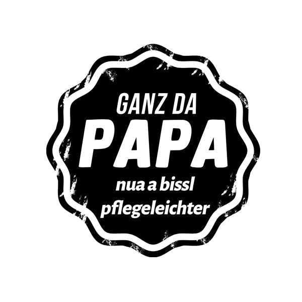 Kindermotiv: Ganz da Papa