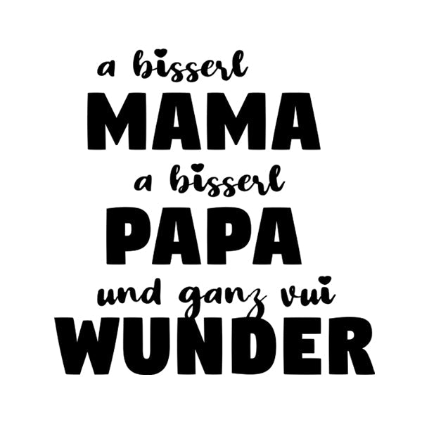 Kindermotiv: Ganz vui Wunder