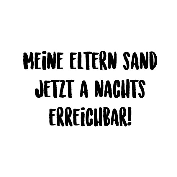 Kindermotiv: Nachts erreichbar!