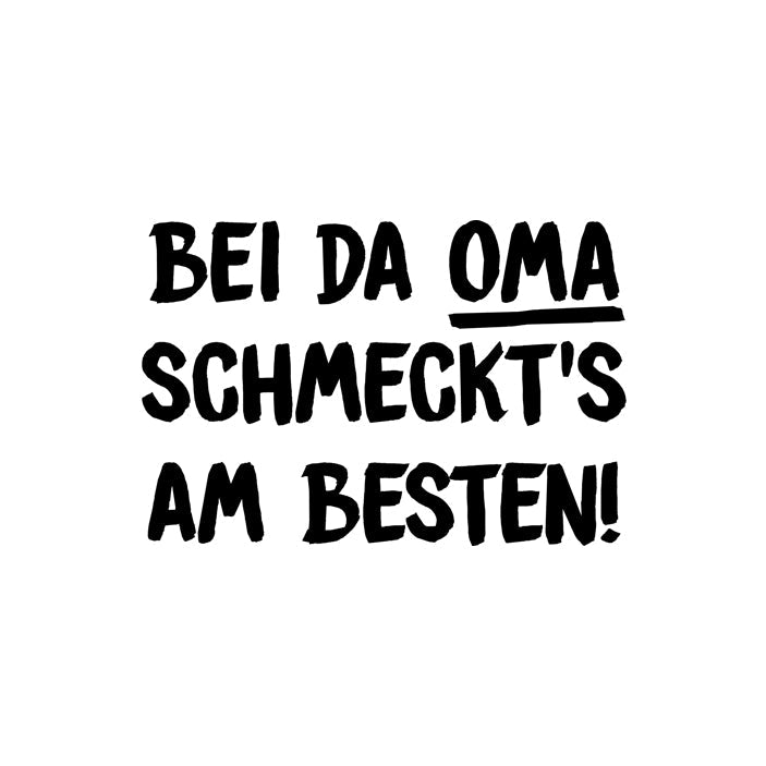 Bei Oma schmeckt&