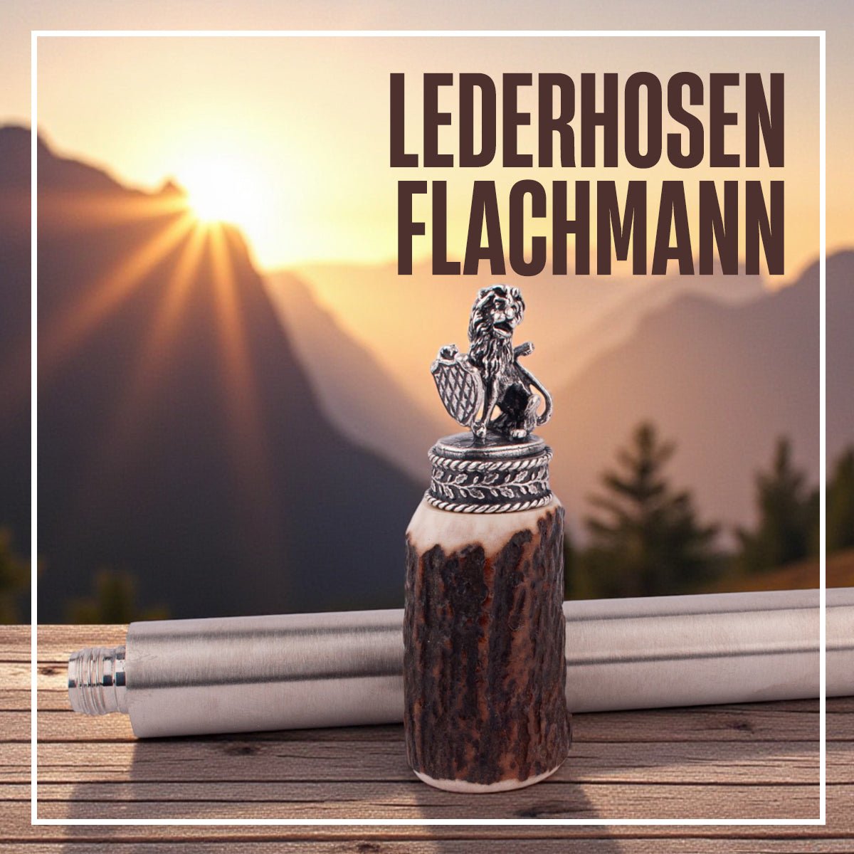 Lederhosen Flachmann - meinherzschlag.de