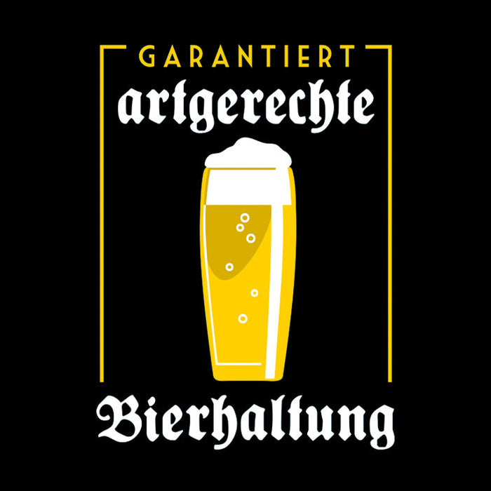 Motiv: Artgerechte Bierhaltung