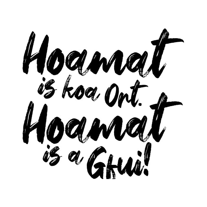Motiv: Hoamat is a Gfui