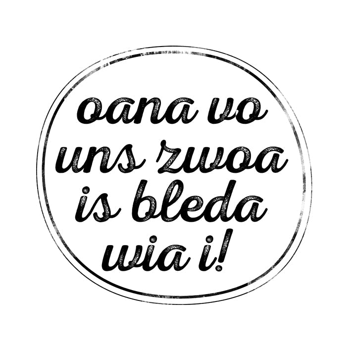 Motiv: Oana vo uns zwoa