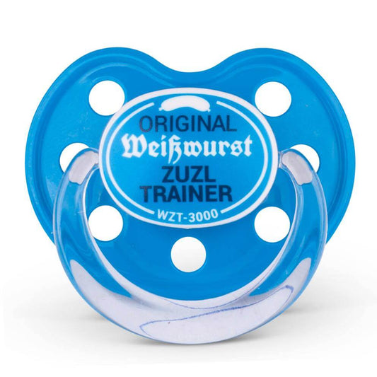 Dizzl "Weisswurst Zuzl Trainer" blau - meinherzschlag.de