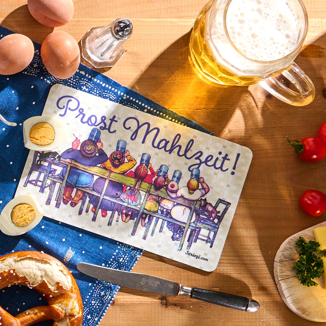 Schneidebrett "Prost Mahlzeit!"