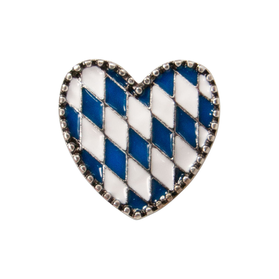Ansteck-Pin "Bayernherz" von meinherzschlag – Produktbild 2 von 3.