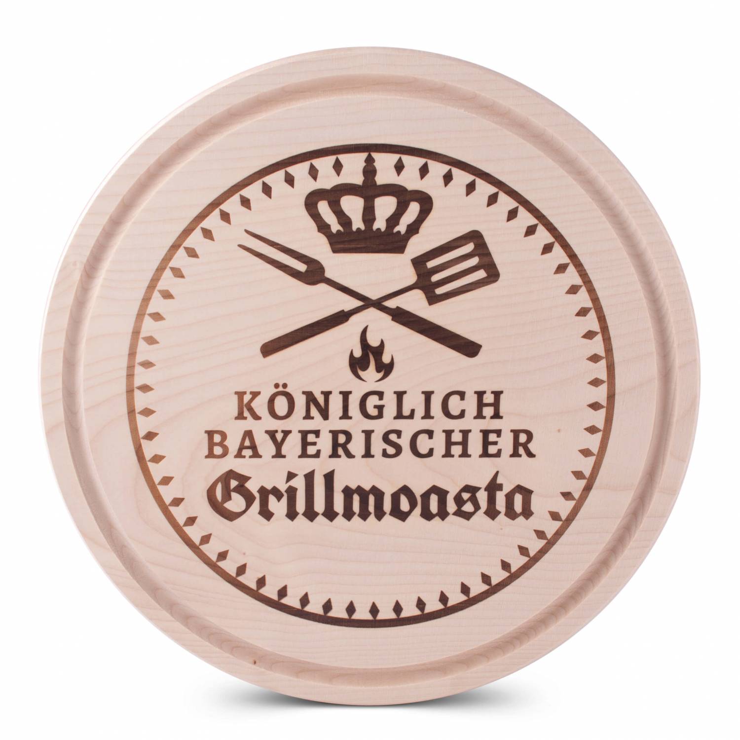 Brotzeitbrettl "Grillmoasta" - meinherzschlag.de