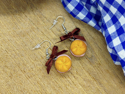 Leberkäs - Semmel - Ohrringe - meinherzschlag.de