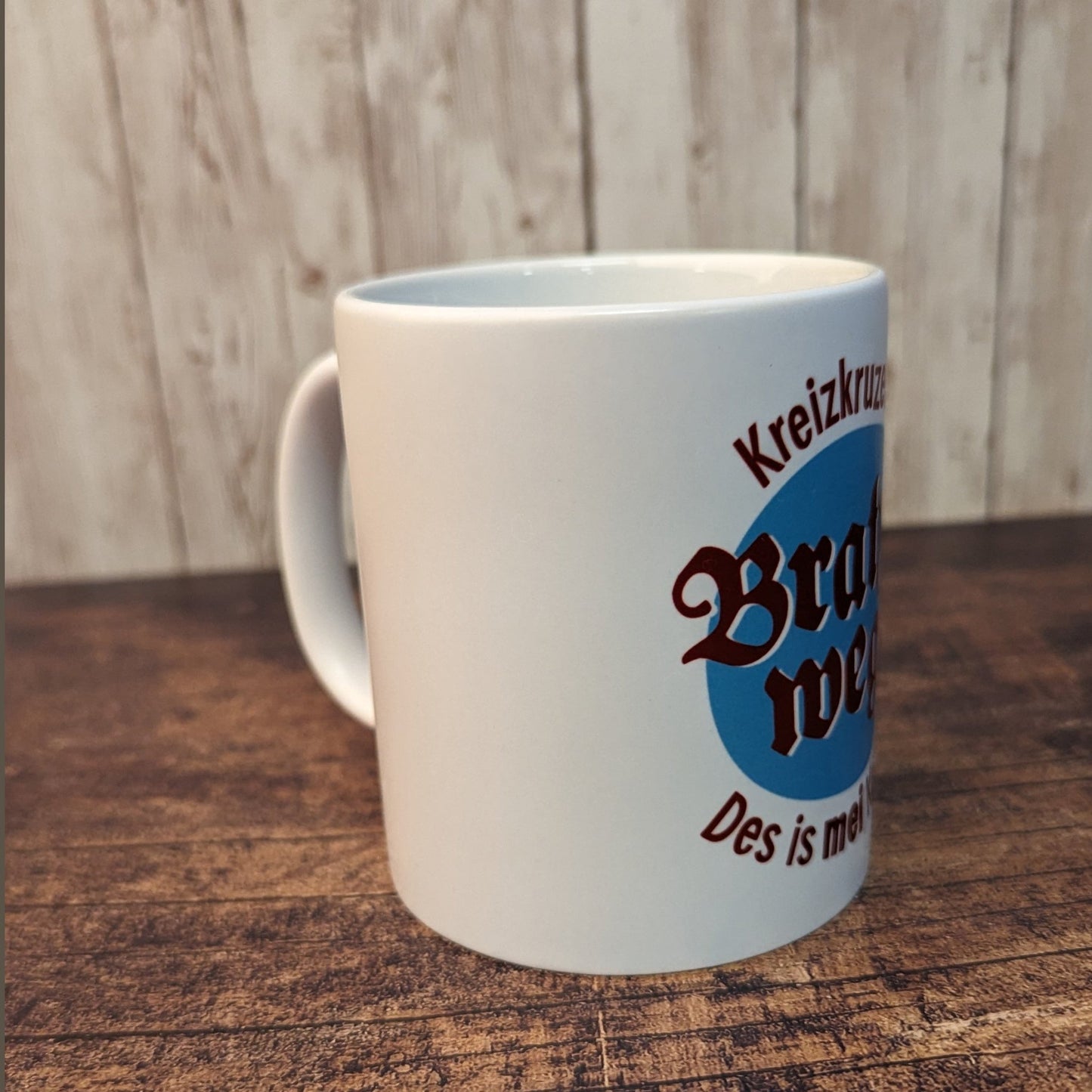 Tasse "Bratzn weg!" - meinherzschlag.de