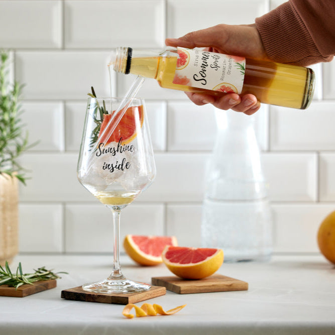Sommer-Spritz-Sirup "Rosmarin & Grapefruit"