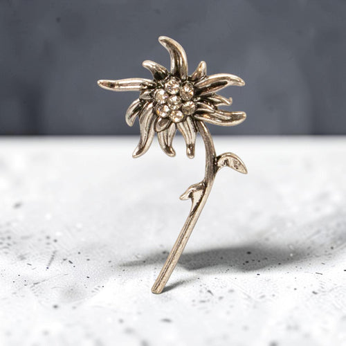 Ansteck-Pin "Edelweiß-Blume"