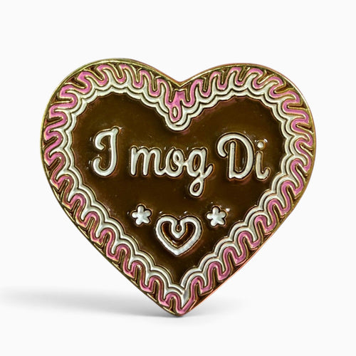 Ansteck-Pin "I mog Di"
