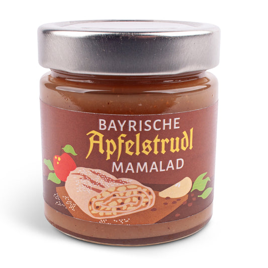 Fruchtaufstrich "Bayrische Apfelstrudl Mamalad" - meinherzschlag.de