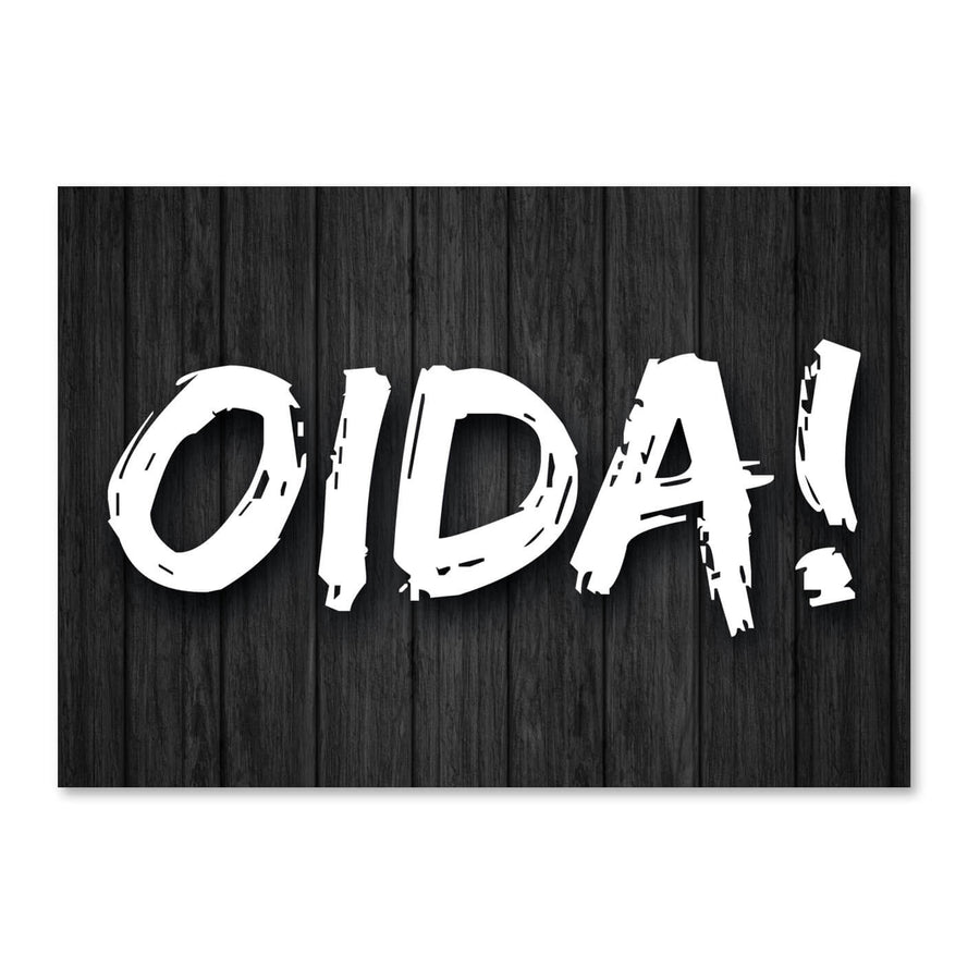 Aufkleber "OIDA!" - meinherzschlag.de