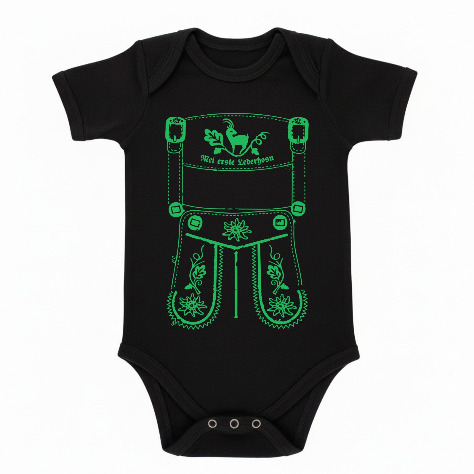 Baby Body Lederhose "Mei erste Lederhosn"