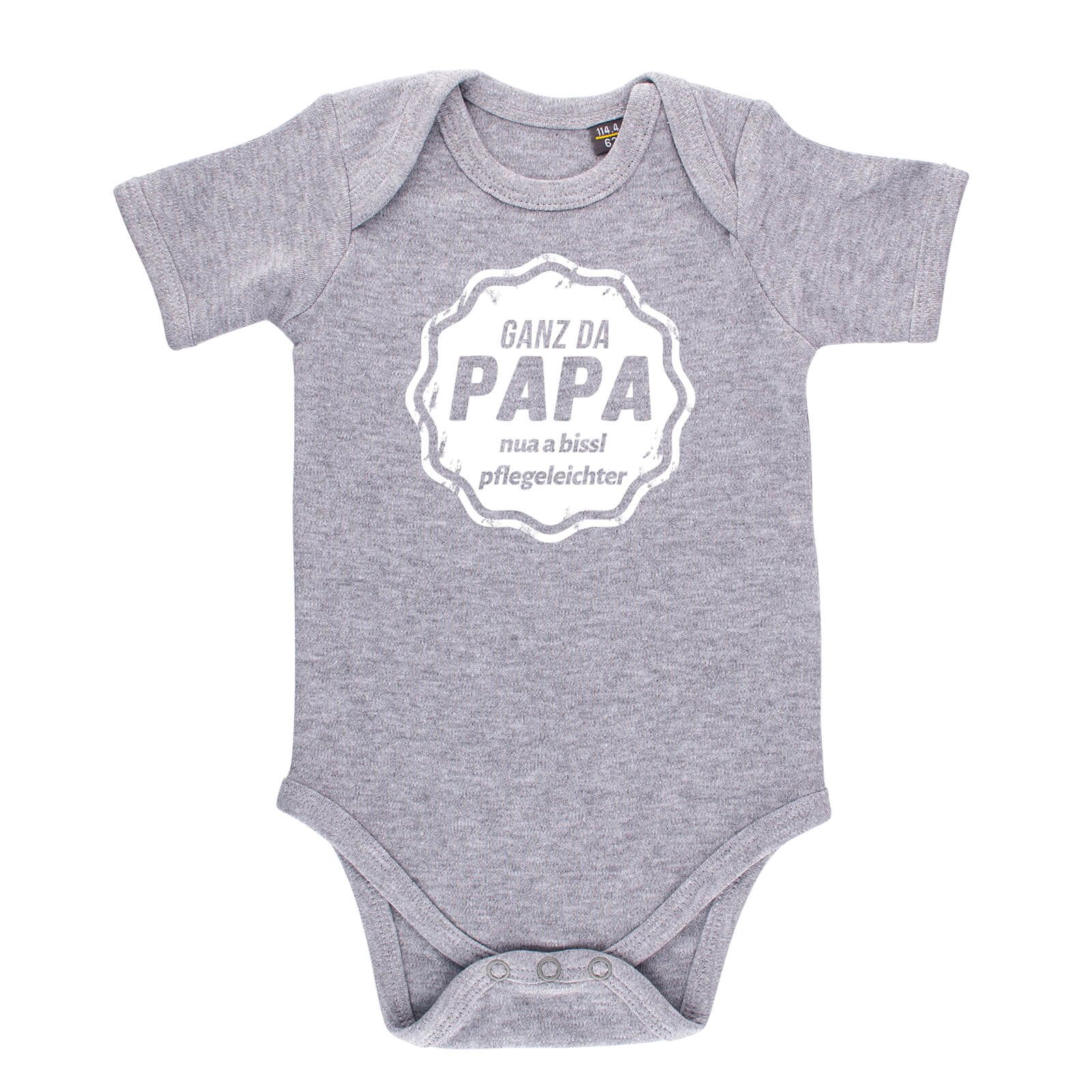 baby-body-ganz-da-papa-grau