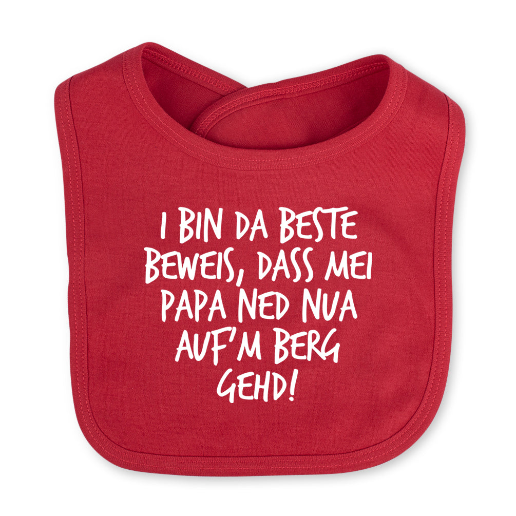 Babylätzchen "Berg gehd!"