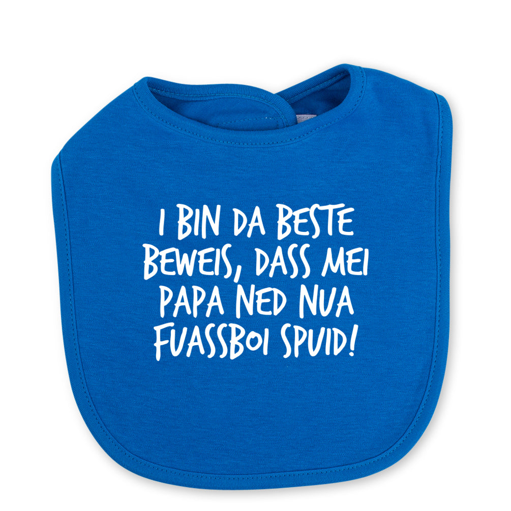 Babylätzchen "Fuassboi spuid!"