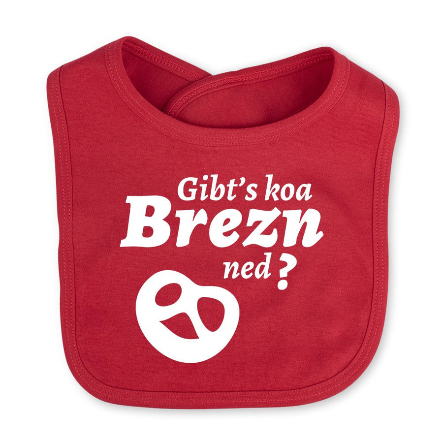 Babylätzchen "Gibt's koa Brezn ned?" - meinherzschlag.de
