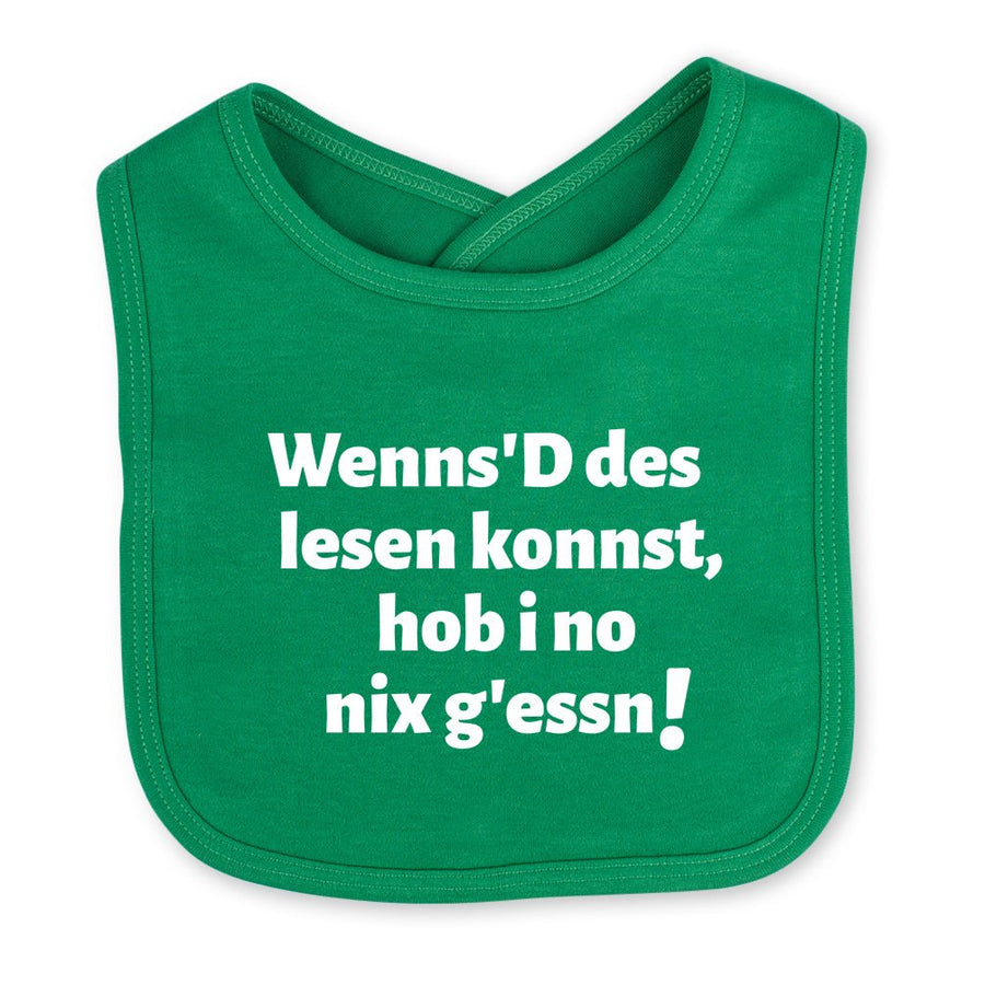 Babylätzchen "Nix g'essn!" - meinherzschlag.de