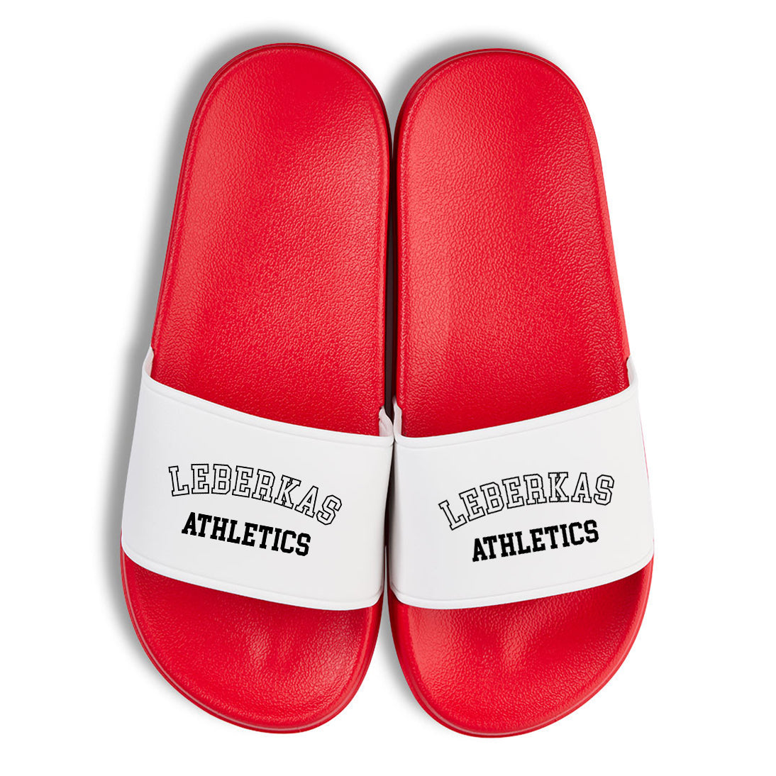 Badelatschen "Leberkas Athletics"