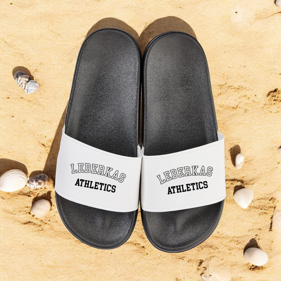 Badelatschen "Leberkas Athletics"