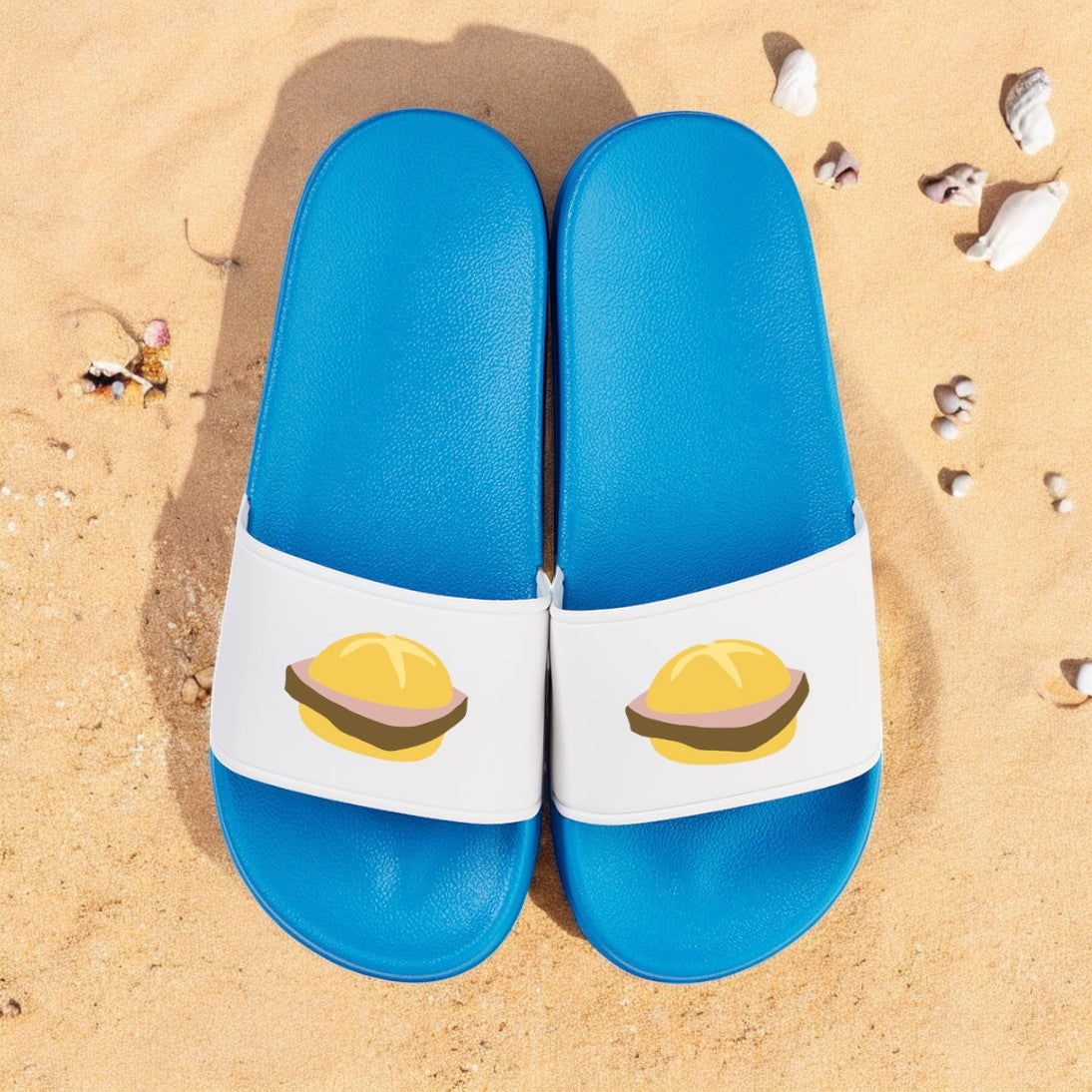 Badelatschen "Leberkas"