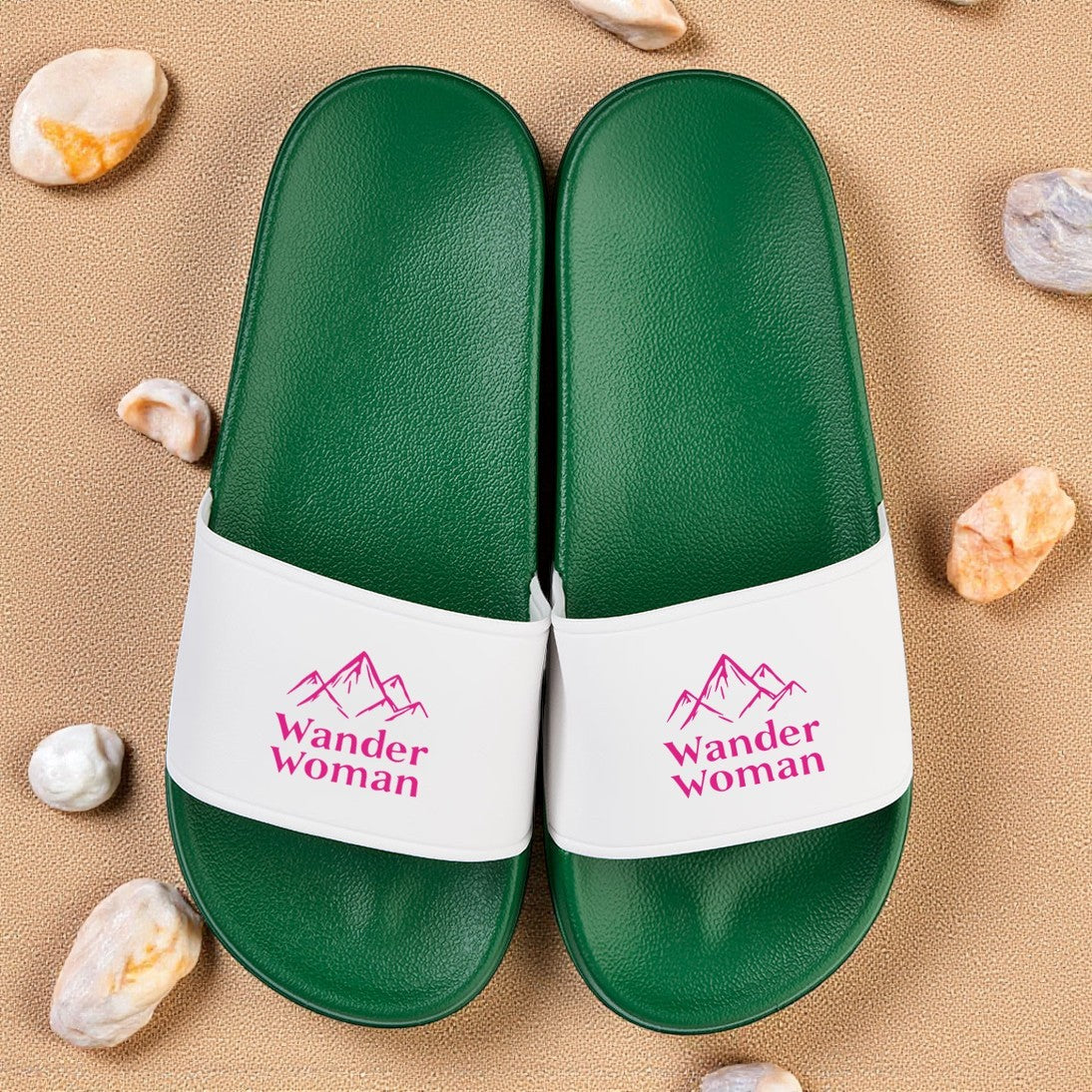 Badelatschen "Wander Woman"