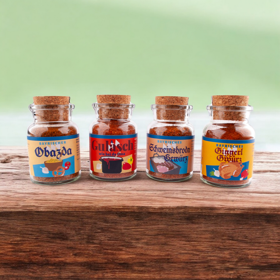 Geschenkset "Bayerisches Gewürzregal"
