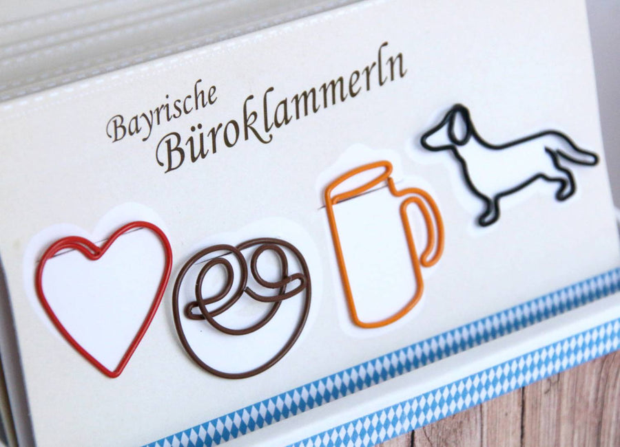 Bayrische Büroklammerln - meinherzschlag.de