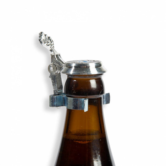 Bierflaschen Zinndeckel "Schleich di!" - meinherzschlag.de