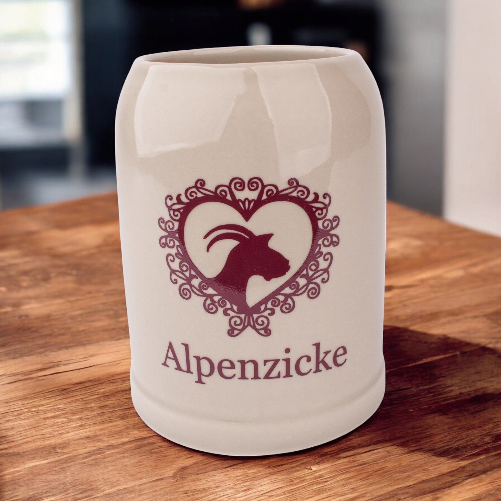 Bierkrug "Alpenzicke"
