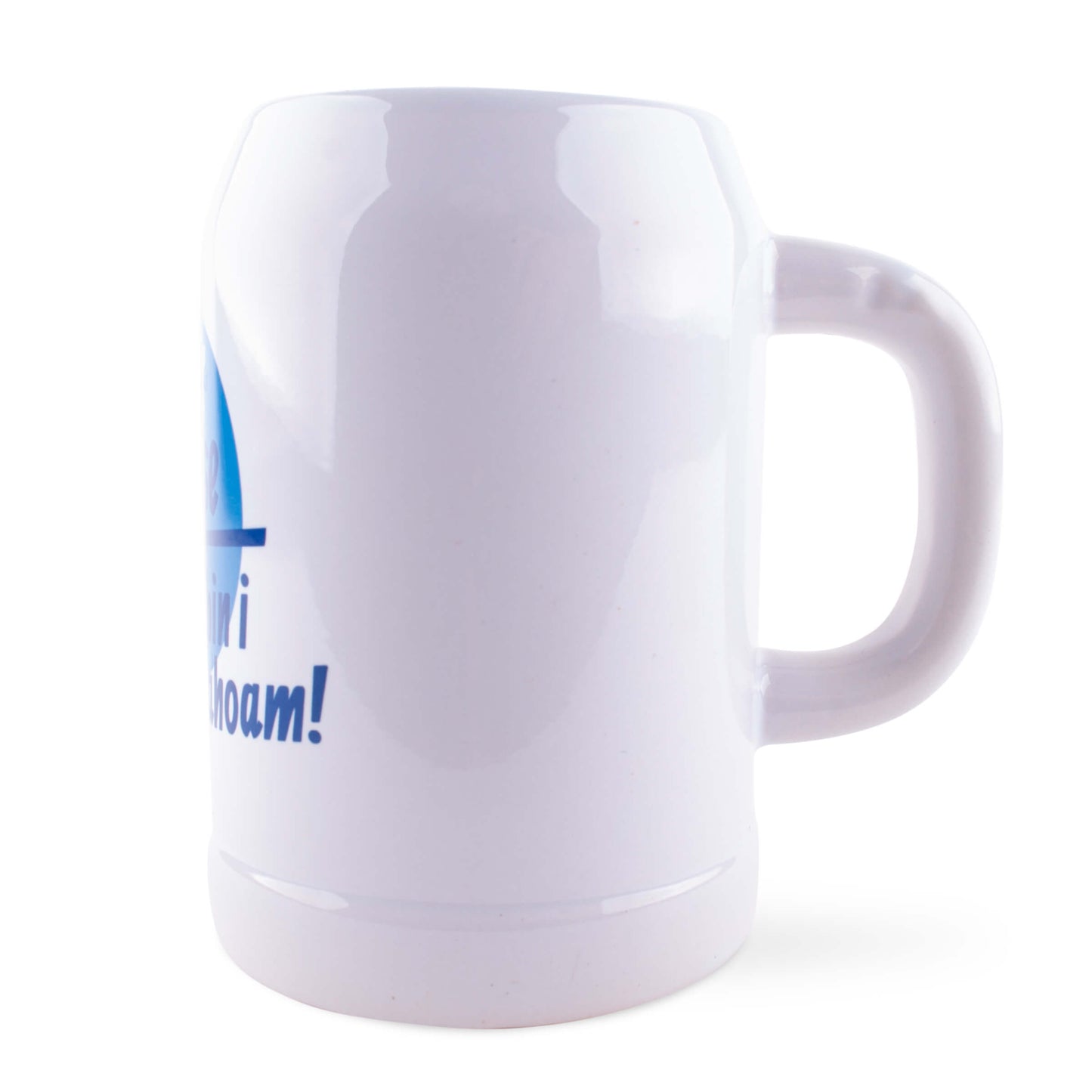 Bierkrug "Do bin i dahoam" mit Wunschname - meinherzschlag.de