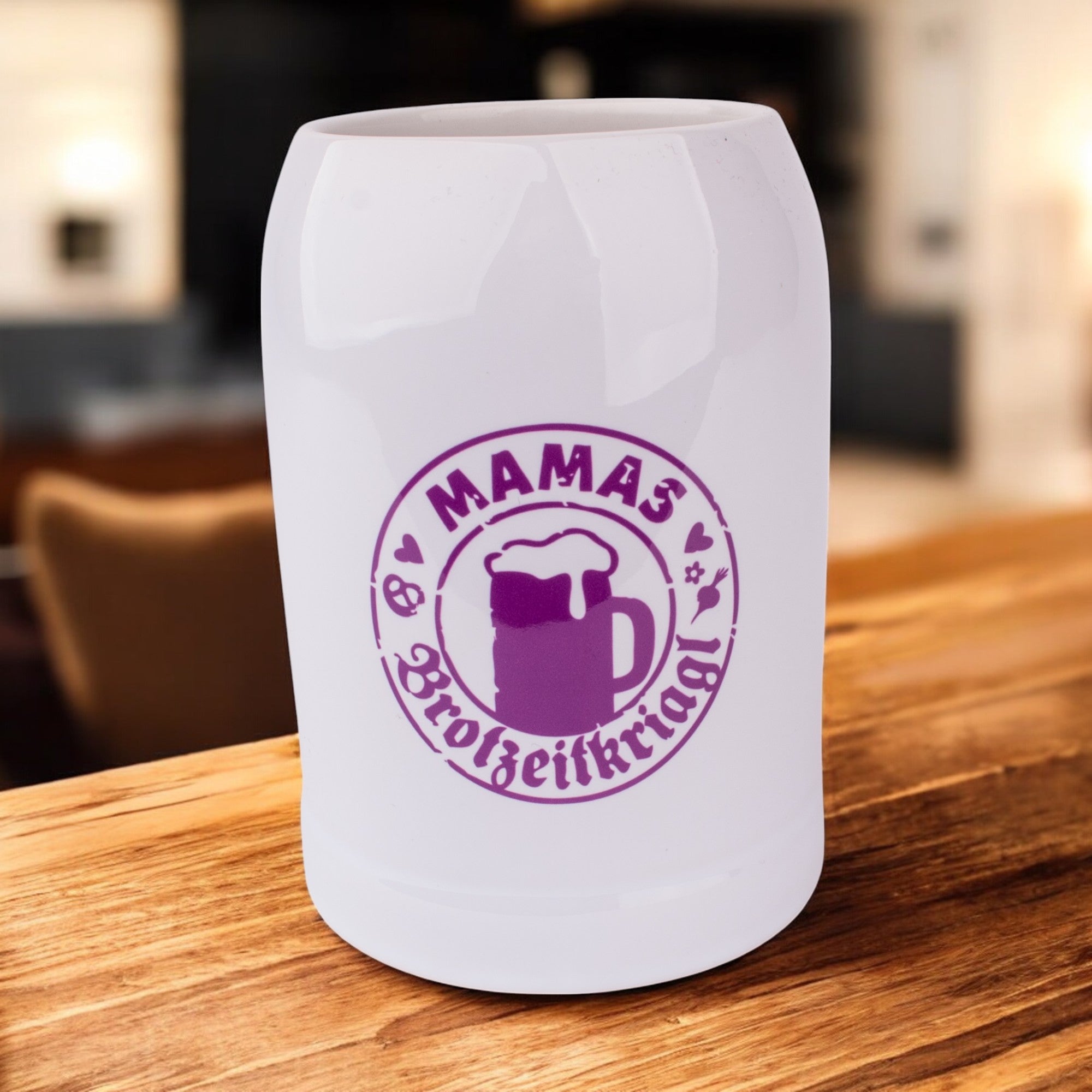Bierkrug "Mamas Brotzeitkriagl"