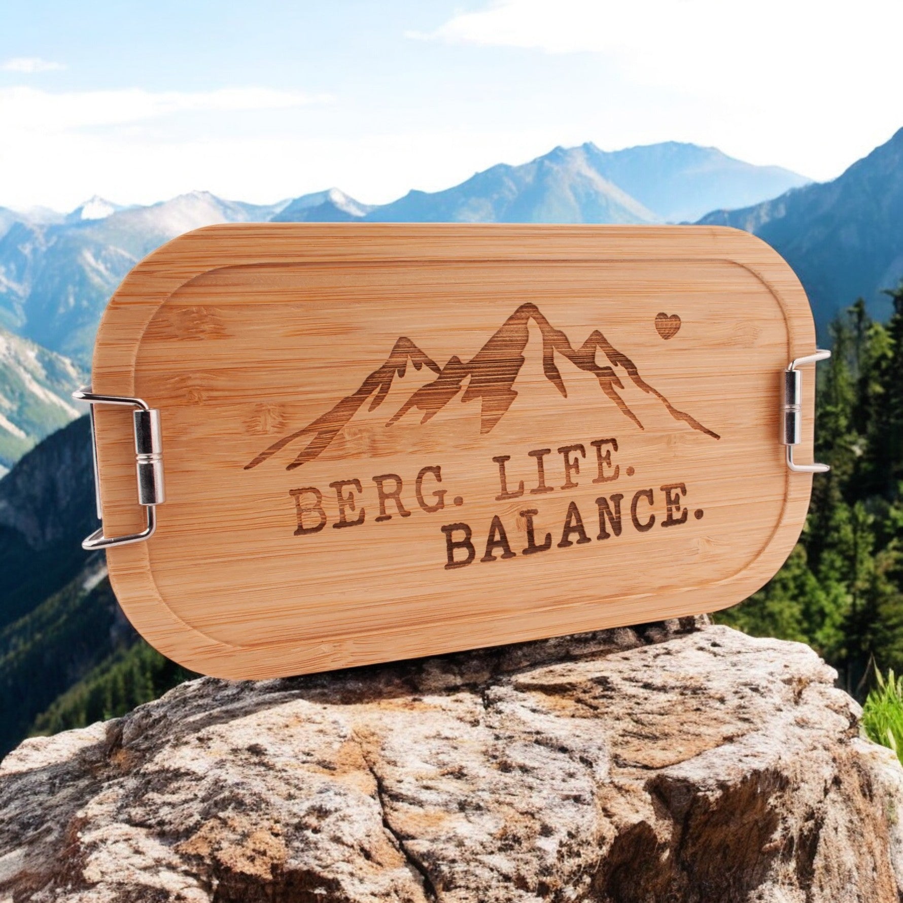 Brotzeitbox "Berg. Life. Balance."