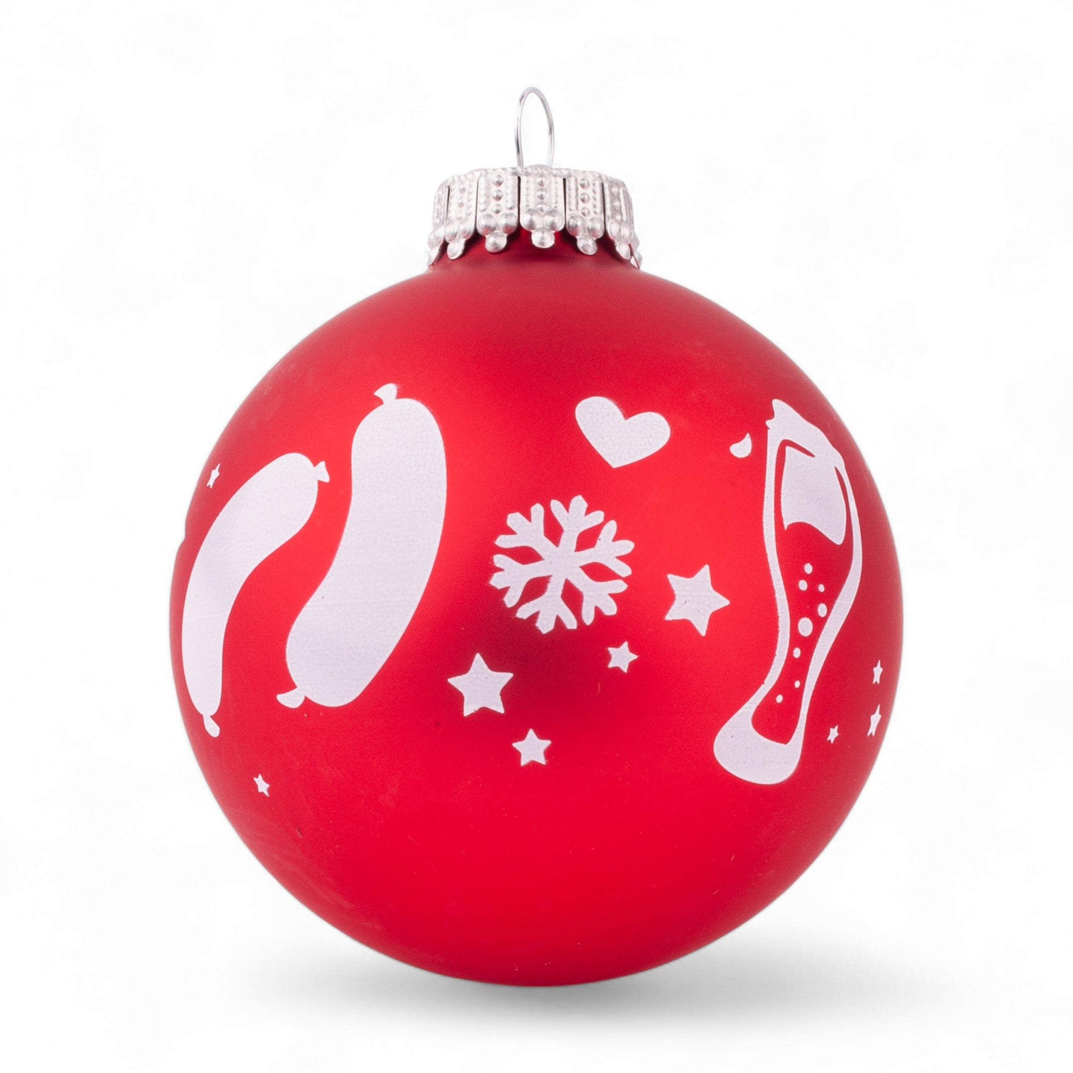 Christbaumkugel "Weißwurstfrühstück"