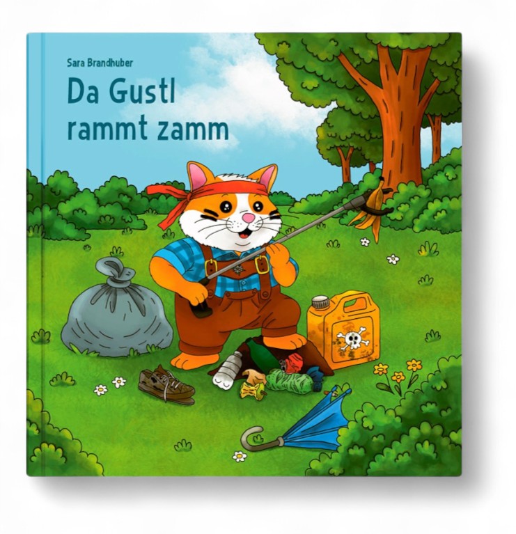 Kinderbuch "Da Gustl rammt zamm"