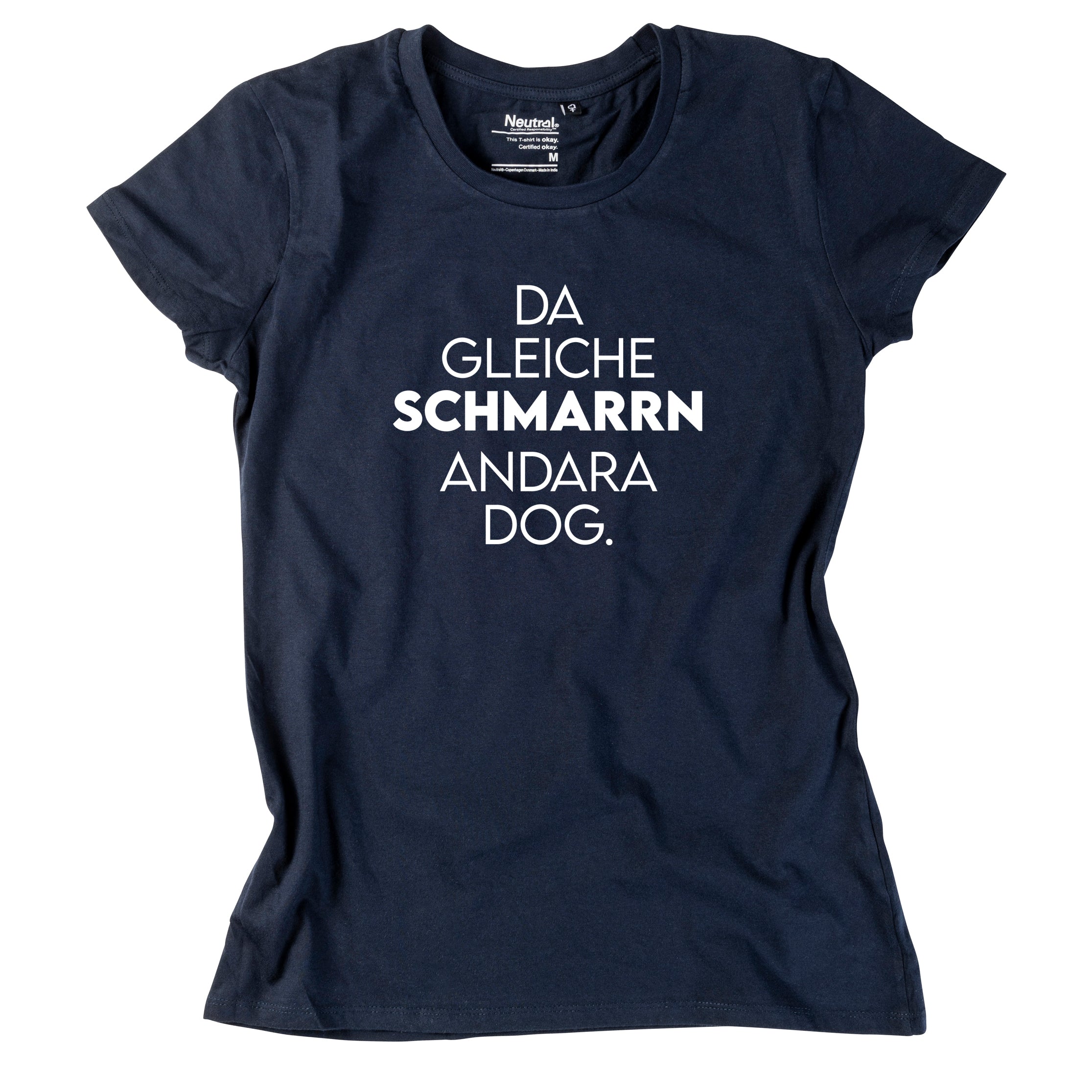 damen-shirt-da-gleiche-schmarrn-navy