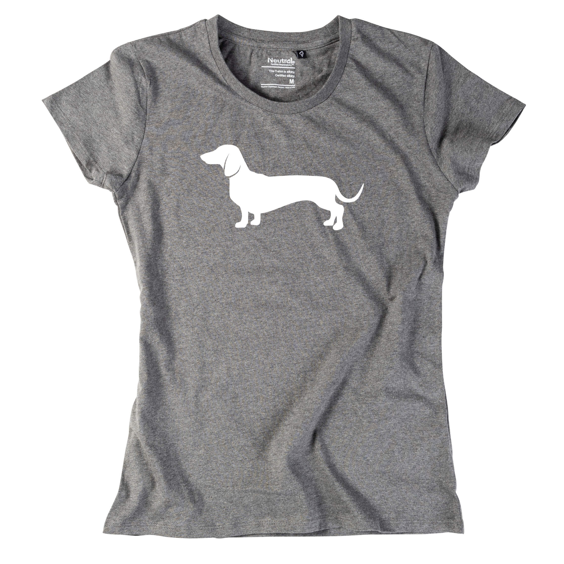 damen-shirt-dackel-grau