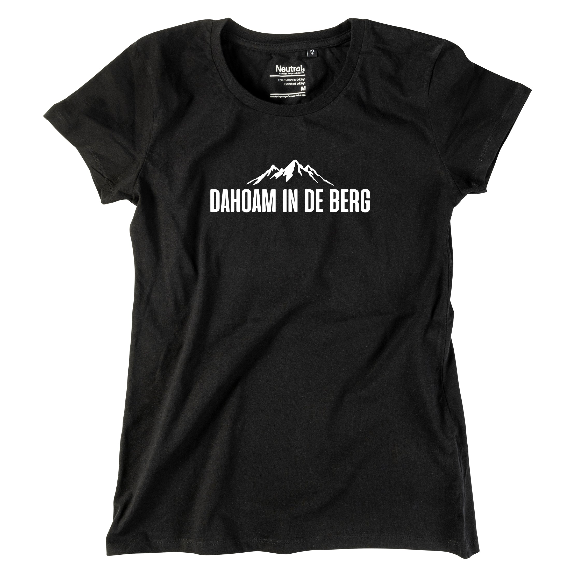 Damen-Shirt "Dahoam in de Berg"