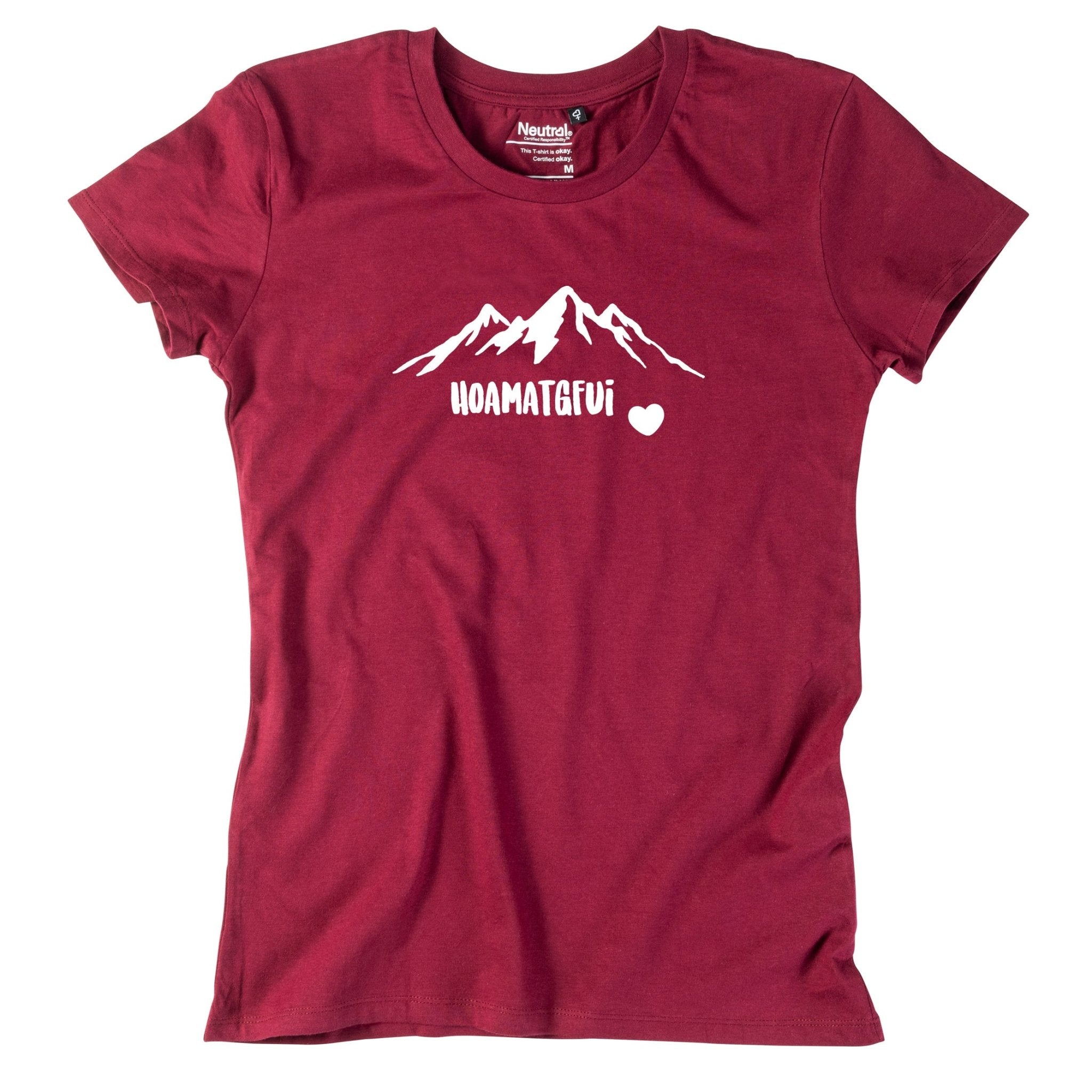 Damen - Shirt "Hoamatgfui!" - meinherzschlag.de