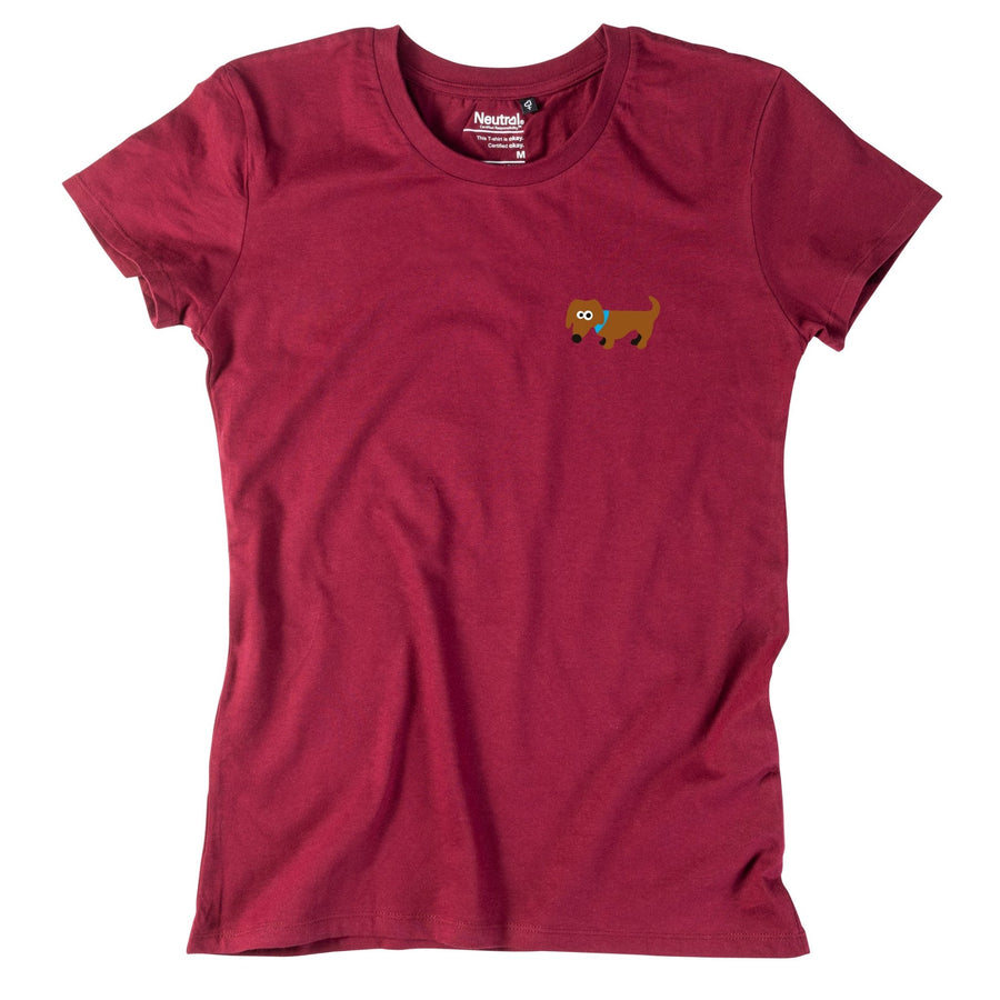 Damen - Shirt "Kloana Dackel" - meinherzschlag.de