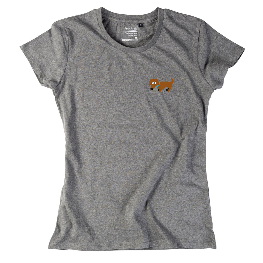 Damen - Shirt "Kloana Dackel" - meinherzschlag.de