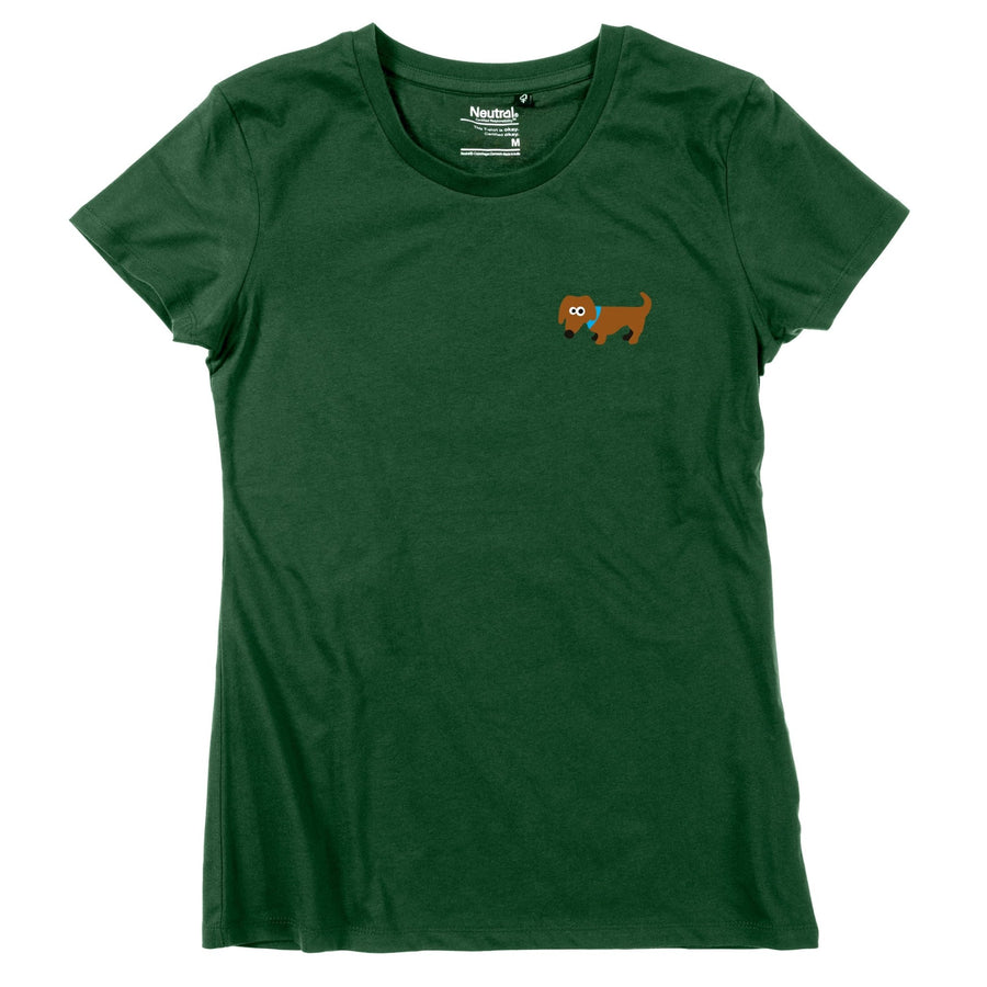 Damen - Shirt "Kloana Dackel" - meinherzschlag.de