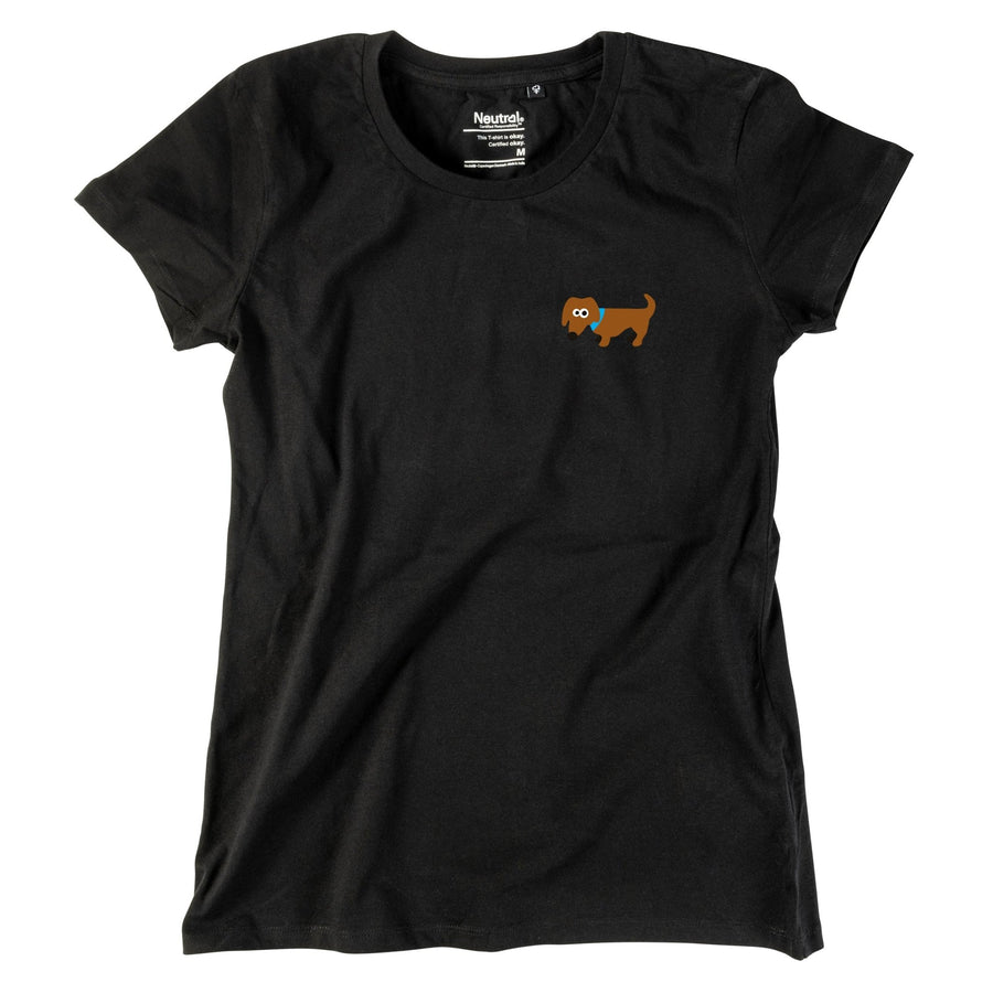 Damen - Shirt "Kloana Dackel" - meinherzschlag.de