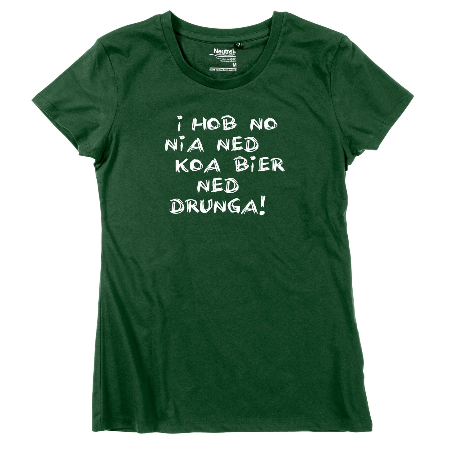 Damen - Shirt "Koa Bier ned drunga!" - meinherzschlag.de